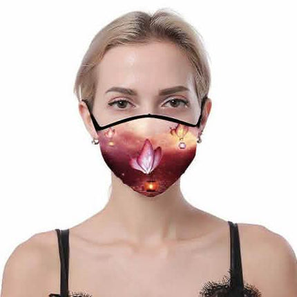 7-Pack: Butterfly Designed Fabric Masks