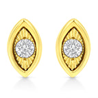 Yellow.Sterling Silver / 0.1 / Marquise Shape