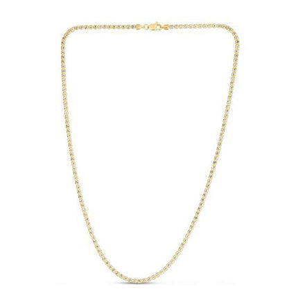 Ice Barrel Chain in 14k Yellow Gold (2.70 mm)