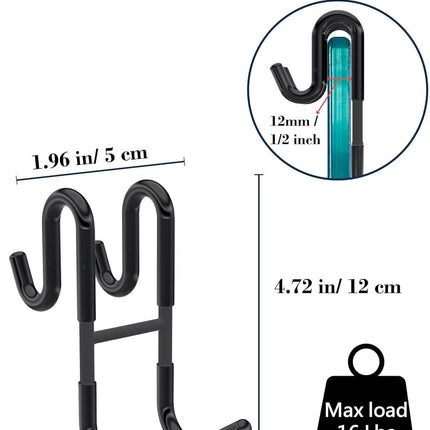 Rust-Resistant Door Mount Shower Hook – Strong Multifunctional Hanging Hook