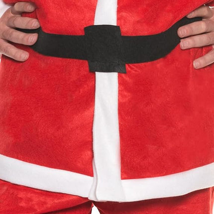 Men's Economy Felt Santa Claus Suit Costume