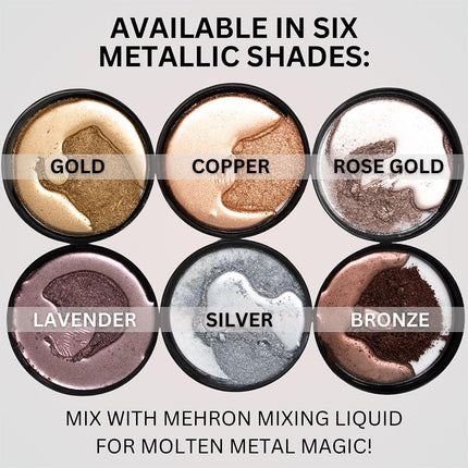 Metallic Powder Mehron Makeup Powder .17oz