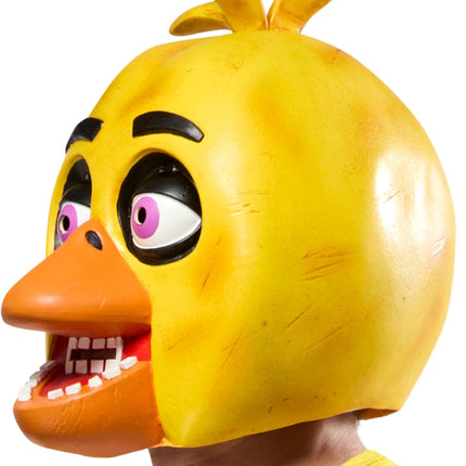 Chica Five Nights At Freddy's Overhead Latex Mask for Adults