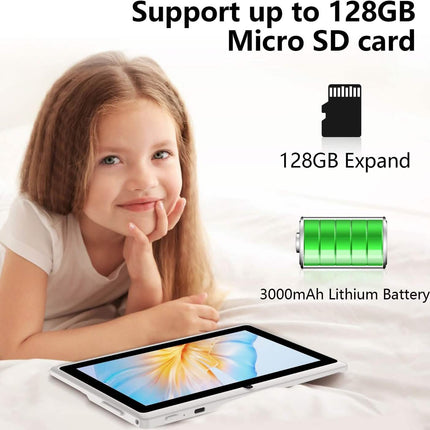 Android Tablet – 7" LCD, 2GB RAM + 4GB Extension, 32GB Storage, Dual Cameras, Wi-Fi, GPS, USB Charging