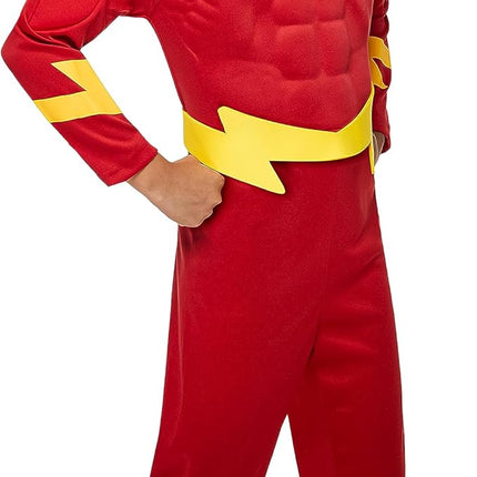 The Flash DC Comics Deluxe Muscle Chest The Flash Child's Costume