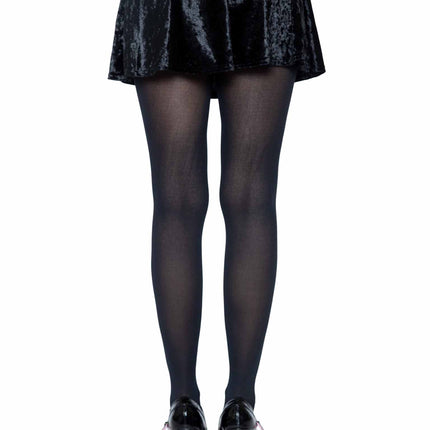 Nylon Tights - Black - O/S