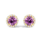 Yellow.Gold / 0.16 / Purple Amethyst