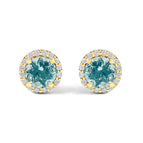 Yellow.Gold / 0.16 / Blue Aquamarine
