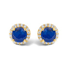 Yellow.Gold / 0.16 / Blue Sapphire