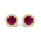 Yellow.Gold / 0.16 / Red Ruby