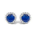 White.Gold / 0.16 / Blue Sapphire