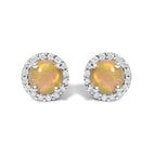 White.Gold / 0.16 / Multi Opal