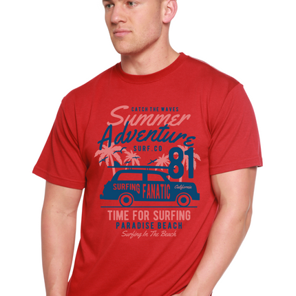 Sammer Adventure Spun Bamboo® Men's Bamboo Viscose/Organic Cotton Short Sleeve Graphic T-Shirt
