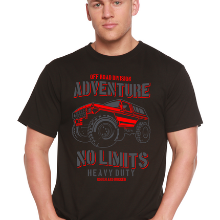 No Limits Spun Bamboo® Men's Bamboo Viscose/Organic Cotton Short Sleeve Graphic T-Shirt