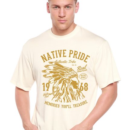 Native Pride Spun Bamboo® Men's Bamboo Viscose/Organic Cotton Short Sleeve Graphic T-Shirt