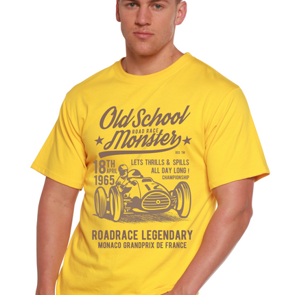 Old School Road Spun Bamboo® Men's Bamboo Viscose/Organic Cotton Short Sleeve Graphic T-Shirt