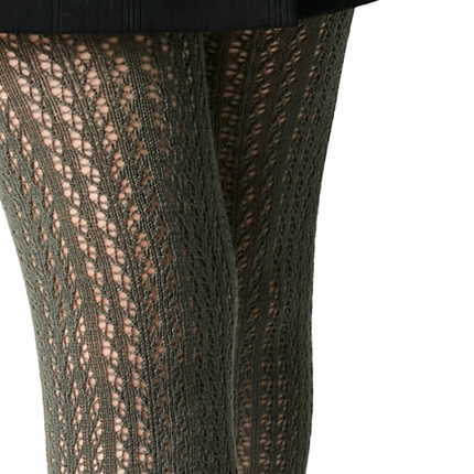 Conte-Kids Cotton Tights Miss 618 - Mesh Pattern