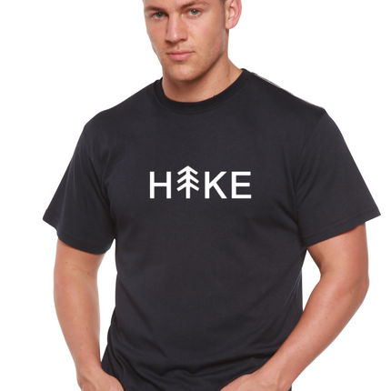 Hike Men's Bamboo Viscose/Organic Cotton Short Sleeve Graphic T-Shirt