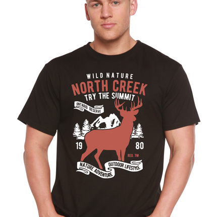 North Creek Spun Bamboo® Men's Bamboo Viscose/Organic Cotton Short Sleeve Graphic T-Shirt
