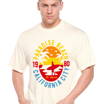 Sunshine Paradise Spun Bamboo® Men's Bamboo Viscose/Organic Cotton Short Sleeve Graphic T-Shirt
