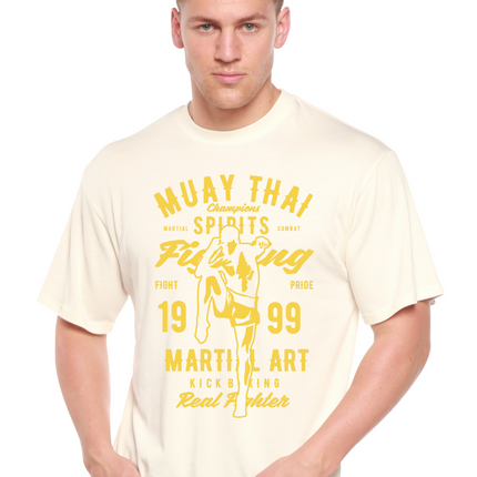 Muay Thai Spun Bamboo® Men's Bamboo Viscose/Organic Cotton Short Sleeve Graphic T-Shirt