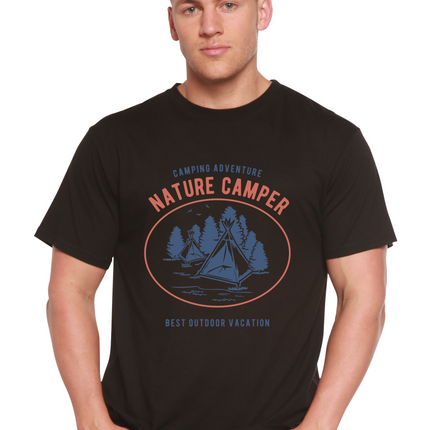 Nature Camper Spun Bamboo® Men's Bamboo Viscose/Organic Cotton Short Sleeve Graphic T-Shirt