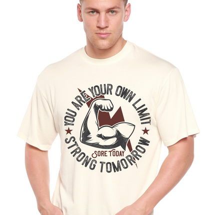 Strong Tomorrow Men's Bamboo Viscose/Organic Cotton Short Sleeve Graphic T-Shirt