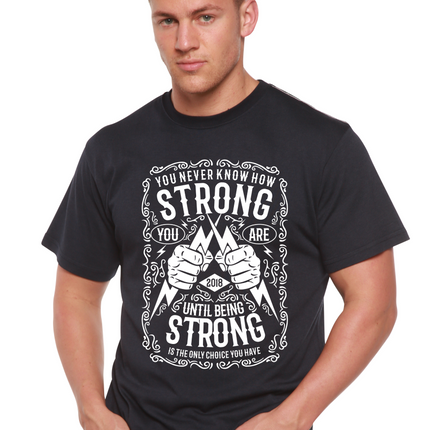 Strong Spun Bamboo® Men's Bamboo Viscose/Organic Cotton Short Sleeve Graphic T-Shirt