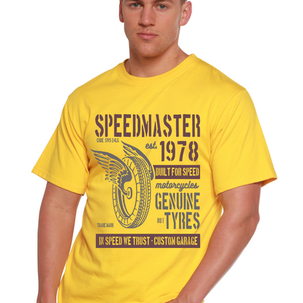 Speed Master Spun Bamboo® Men's Bamboo Viscose/Organic Cotton Short Sleeve Graphic T-Shirt