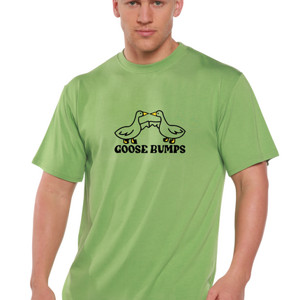 Goose Bumps Men's Bamboo Viscose/Organic Cotton Short Sleeve Graphic T-Shirt