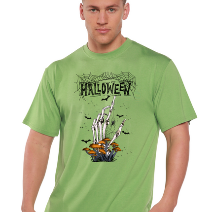 Halloween Men's Bamboo Viscose/Organic Cotton Short Sleeve Graphic T-Shirt
