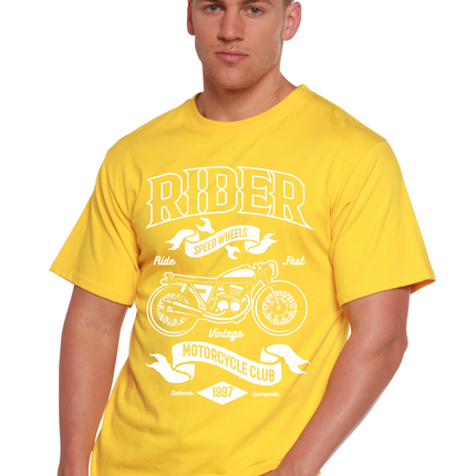 Rider Spun Bamboo® Men's Bamboo Viscose/Organic Cotton Short Sleeve Graphic T-Shirt