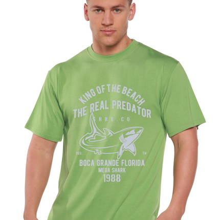 Shark Real Spun Bamboo® Men's Bamboo Viscose/Organic Cotton Short Sleeve Graphic T-Shirt