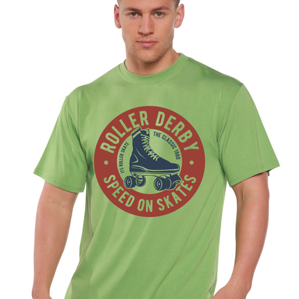 Roller Derby Spun Bamboo® Men's Bamboo Viscose/Organic Cotton Short Sleeve Graphic T-Shirt