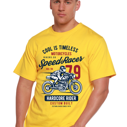 Speed Racer Spun Bamboo® Men's Bamboo Viscose/Organic Cotton Short Sleeve Graphic T-Shirt
