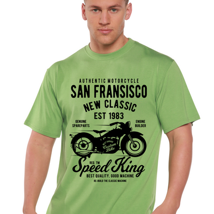 San Fransisco Spun Bamboo® Men's Bamboo Viscose/Organic Cotton Short Sleeve Graphic T-Shirt
