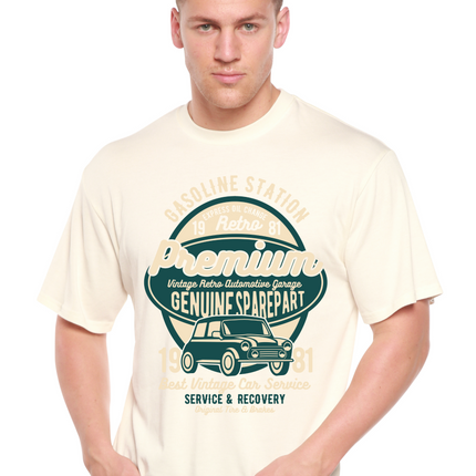 Premium Garage Spun Bamboo® Men's Bamboo Viscose/Organic Cotton Short Sleeve Graphic T-Shirt