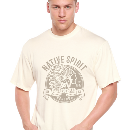 Native Spirit Spun Bamboo® Men's Bamboo Viscose/Organic Cotton Short Sleeve Graphic T-Shirt
