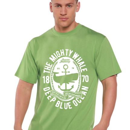 The Mighty Spun Bamboo® Men's Bamboo Viscose/Organic Cotton Short Sleeve Graphic T-Shirt