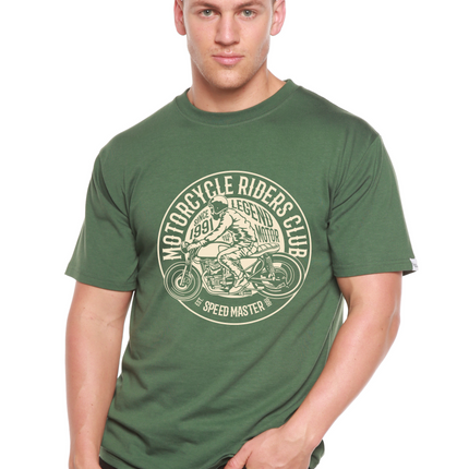 Motorcycle Riders Club Men's Bamboo Viscose/Organic Cotton Short Sleeve Graphic T-Shirt