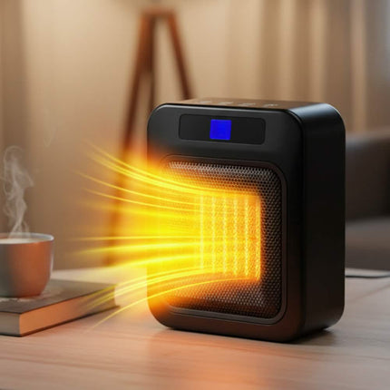 Space Heater for Indoor Use – 1500W Ceramic with Remote & Timer