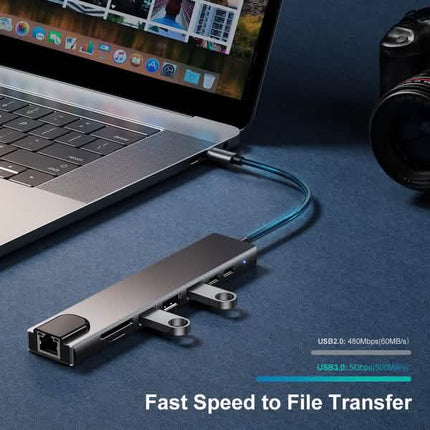 8-in-1 USB 3.0 Hub