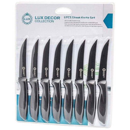8-Piece Set:  Stainless Steel Knives set