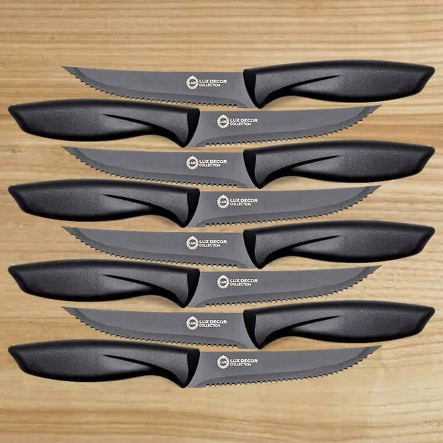 8-Piece Set:  Stainless Steel Knives set