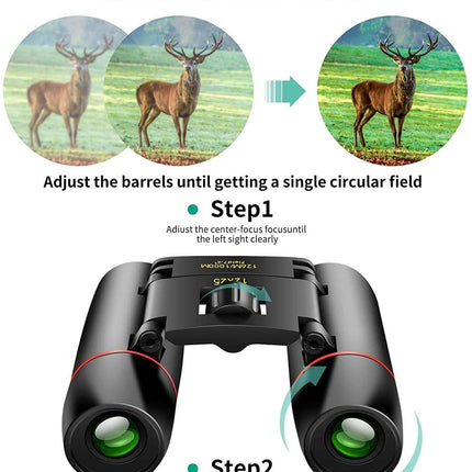 8 x 21 Small Pocket Binoculars Compact