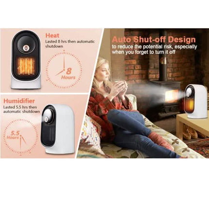 800W Space Heater with Humidifier