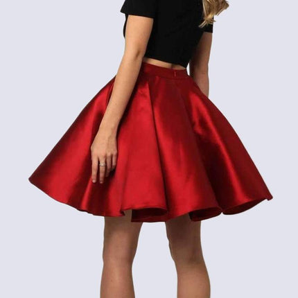Juliet 809 Short Cold-Shoulder Two-Piece Dress