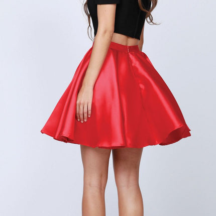 Juliet 809 Short Cold-Shoulder Two-Piece Dress