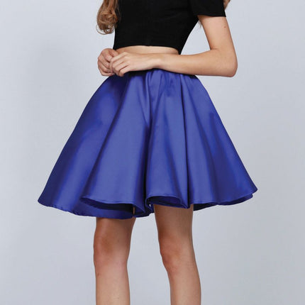 Juliet 809 Short Cold-Shoulder Two-Piece Dress