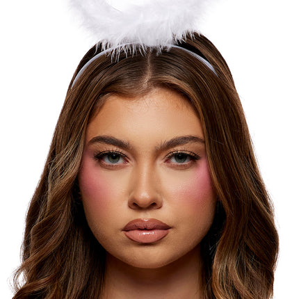 Halo Marabou Headband